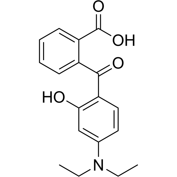 2-(4-Diethylamino-2-hydroxybenzoyl)benzoicacid 5809-23-4